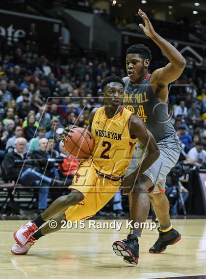 Thumbnail 3 in Oak Hill Academy vs Wesleyan Christian Academy  (Bass Pro Tournament of Champions) photogallery.