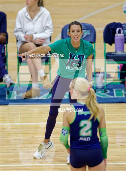 Thumbnail 1 in North Forsyth @ Harrison (GHSA AAAAAA State Volleyball Tournament - 2nd Round) photogallery.