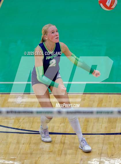 Thumbnail 1 in North Forsyth @ Harrison (GHSA AAAAAA State Volleyball Tournament - 2nd Round) photogallery.
