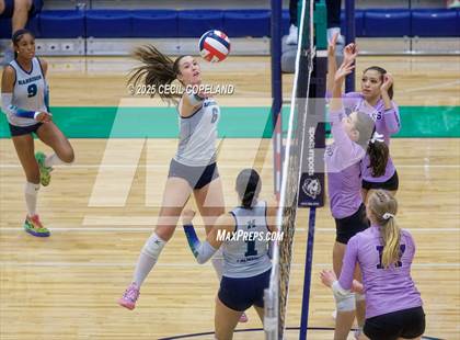 Thumbnail 1 in North Forsyth @ Harrison (GHSA AAAAAA State Volleyball Tournament - 2nd Round) photogallery.
