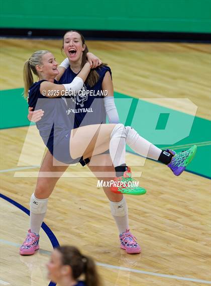 Thumbnail 2 in North Forsyth @ Harrison (GHSA AAAAAA State Volleyball Tournament - 2nd Round) photogallery.