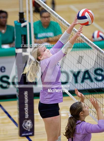 Thumbnail 2 in North Forsyth @ Harrison (GHSA AAAAAA State Volleyball Tournament - 2nd Round) photogallery.