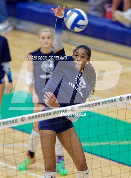 Thumbnail 2 in North Forsyth @ Harrison (GHSA AAAAAA State Volleyball Tournament - 2nd Round) photogallery.