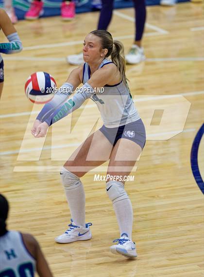 Thumbnail 3 in North Forsyth @ Harrison (GHSA AAAAAA State Volleyball Tournament - 2nd Round) photogallery.