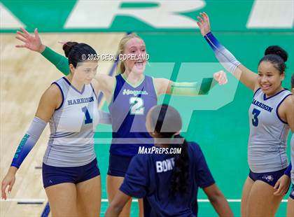 Thumbnail 1 in North Forsyth @ Harrison (GHSA AAAAAA State Volleyball Tournament - 2nd Round) photogallery.