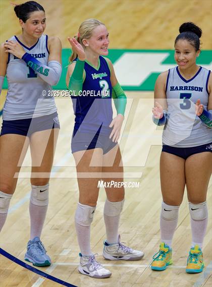 Thumbnail 2 in North Forsyth @ Harrison (GHSA AAAAAA State Volleyball Tournament - 2nd Round) photogallery.