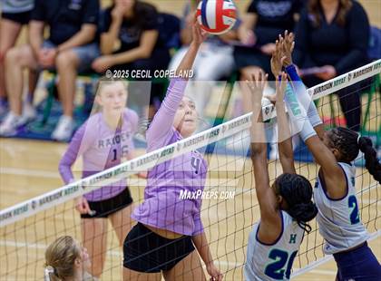 Thumbnail 2 in North Forsyth @ Harrison (GHSA AAAAAA State Volleyball Tournament - 2nd Round) photogallery.