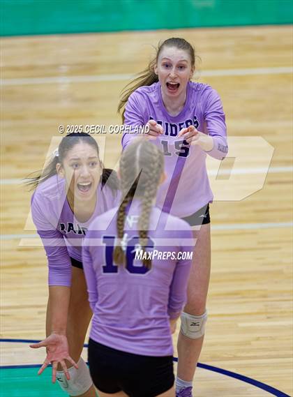 Thumbnail 2 in North Forsyth @ Harrison (GHSA AAAAAA State Volleyball Tournament - 2nd Round) photogallery.