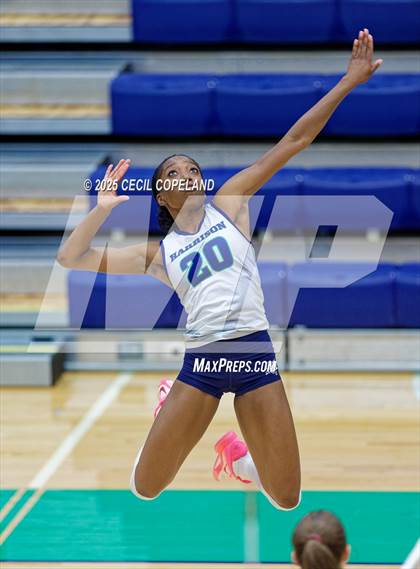 Thumbnail 3 in North Forsyth @ Harrison (GHSA AAAAAA State Volleyball Tournament - 2nd Round) photogallery.