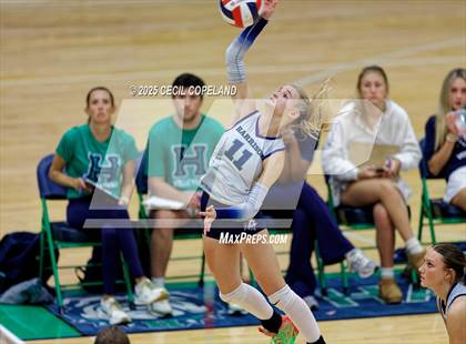 Thumbnail 1 in North Forsyth @ Harrison (GHSA AAAAAA State Volleyball Tournament - 2nd Round) photogallery.