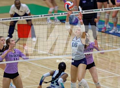 Thumbnail 2 in North Forsyth @ Harrison (GHSA AAAAAA State Volleyball Tournament - 2nd Round) photogallery.