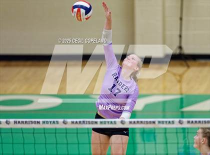 Thumbnail 3 in North Forsyth @ Harrison (GHSA AAAAAA State Volleyball Tournament - 2nd Round) photogallery.
