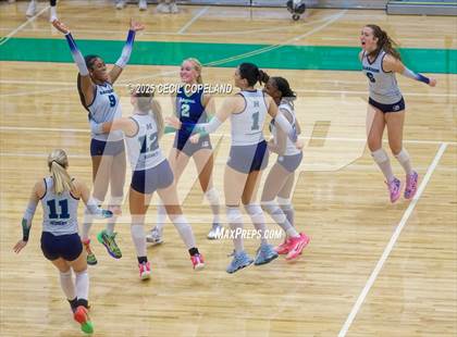 Thumbnail 1 in North Forsyth @ Harrison (GHSA AAAAAA State Volleyball Tournament - 2nd Round) photogallery.