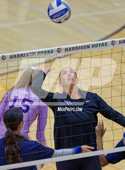 Thumbnail 3 in North Forsyth @ Harrison (GHSA AAAAAA State Volleyball Tournament - 2nd Round) photogallery.
