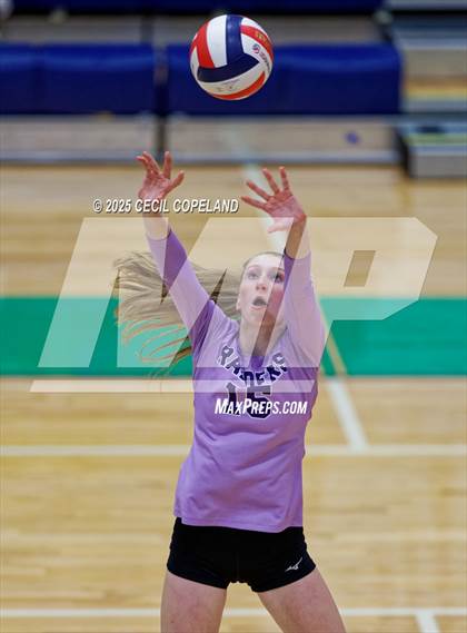 Thumbnail 3 in North Forsyth @ Harrison (GHSA AAAAAA State Volleyball Tournament - 2nd Round) photogallery.