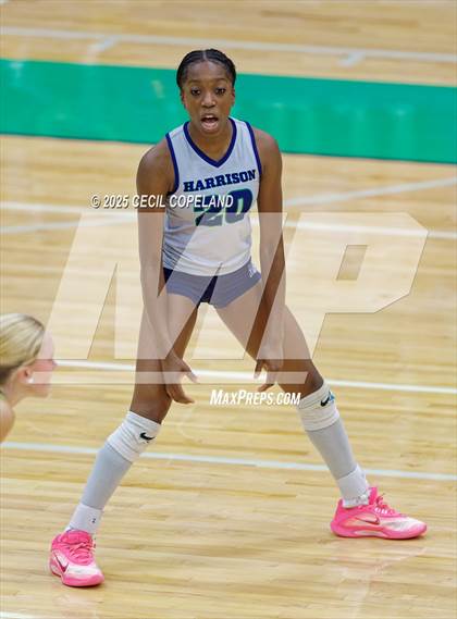 Thumbnail 1 in North Forsyth @ Harrison (GHSA AAAAAA State Volleyball Tournament - 2nd Round) photogallery.