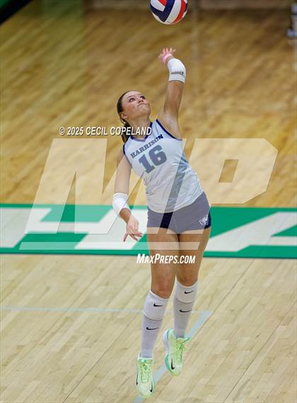 Thumbnail 2 in North Forsyth @ Harrison (GHSA AAAAAA State Volleyball Tournament - 2nd Round) photogallery.