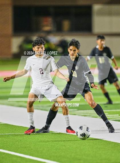 Thumbnail 3 in Fort Bend Kempner @ Galena Park (UIL Soccer 5A Region 3 Bi-District) photogallery.