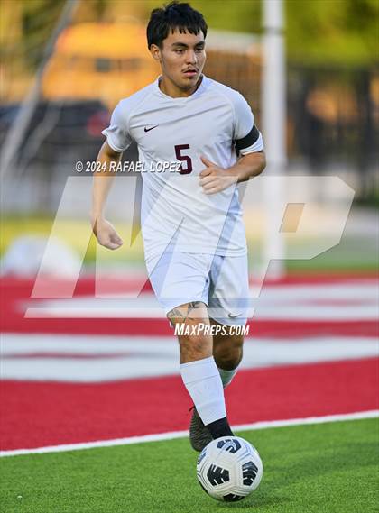 Thumbnail 1 in Fort Bend Kempner @ Galena Park (UIL Soccer 5A Region 3 Bi-District) photogallery.