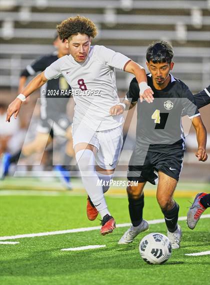 Thumbnail 2 in Fort Bend Kempner @ Galena Park (UIL Soccer 5A Region 3 Bi-District) photogallery.
