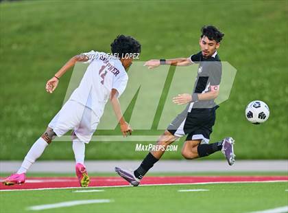 Thumbnail 2 in Fort Bend Kempner @ Galena Park (UIL Soccer 5A Region 3 Bi-District) photogallery.