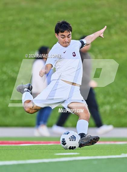 Thumbnail 2 in Fort Bend Kempner @ Galena Park (UIL Soccer 5A Region 3 Bi-District) photogallery.