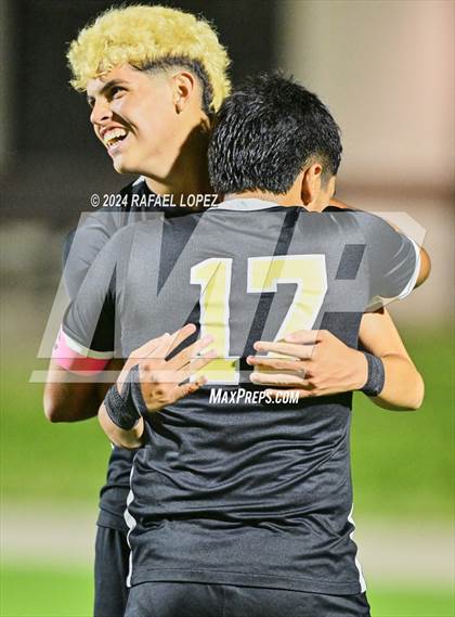 Thumbnail 2 in Fort Bend Kempner @ Galena Park (UIL Soccer 5A Region 3 Bi-District) photogallery.
