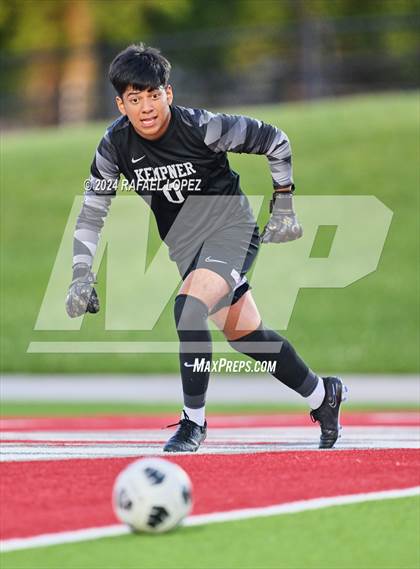 Thumbnail 3 in Fort Bend Kempner @ Galena Park (UIL Soccer 5A Region 3 Bi-District) photogallery.