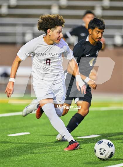 Thumbnail 3 in Fort Bend Kempner @ Galena Park (UIL Soccer 5A Region 3 Bi-District) photogallery.