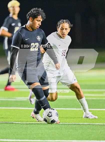 Thumbnail 3 in Fort Bend Kempner @ Galena Park (UIL Soccer 5A Region 3 Bi-District) photogallery.