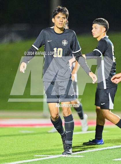 Thumbnail 3 in Fort Bend Kempner @ Galena Park (UIL Soccer 5A Region 3 Bi-District) photogallery.