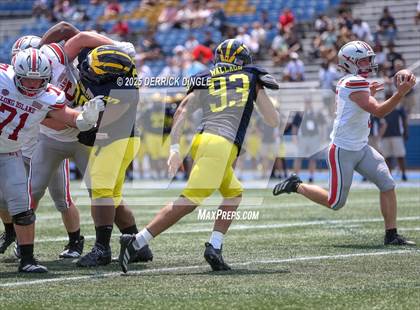 Thumbnail 1 in NYC vs Long Island (All-Star Football Classic) photogallery.
