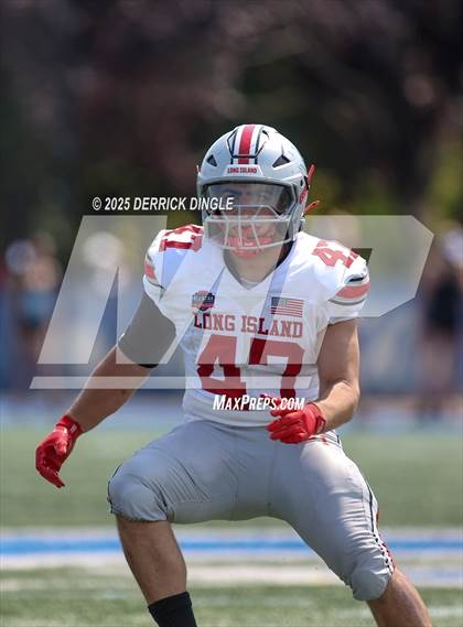 Thumbnail 1 in NYC vs Long Island (All-Star Football Classic) photogallery.