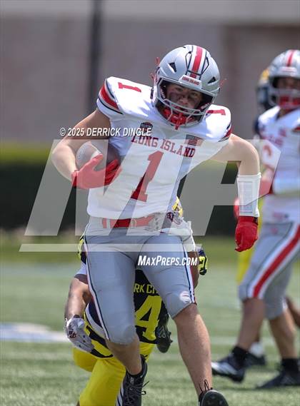 Thumbnail 1 in NYC vs Long Island (All-Star Football Classic) photogallery.