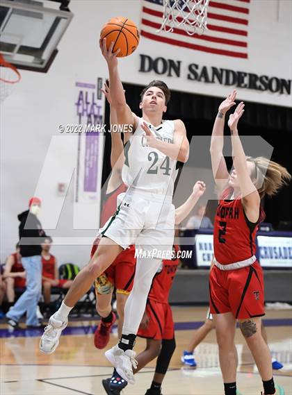 Thumbnail 2 in Arete Prep vs. Tonopah Valley (Coyotes Basketball Invitational) photogallery.