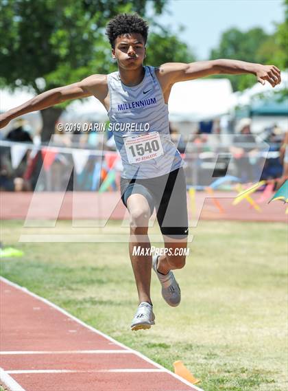 Thumbnail 3 in AIA Track & Field Championships (Boys Triple Jump) photogallery.