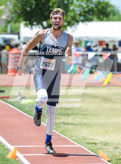 Thumbnail 3 in AIA Track & Field Championships (Boys Triple Jump) photogallery.
