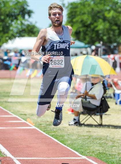 Thumbnail 2 in AIA Track & Field Championships (Boys Triple Jump) photogallery.