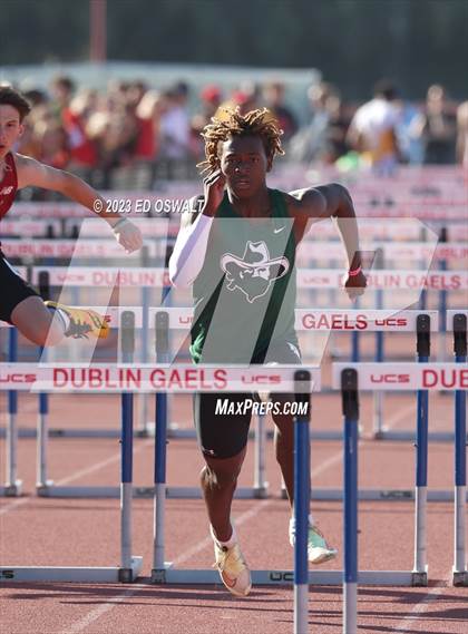 Thumbnail 3 in CIF NCS Meet of Champions (Boys 110 Hurdles) photogallery.