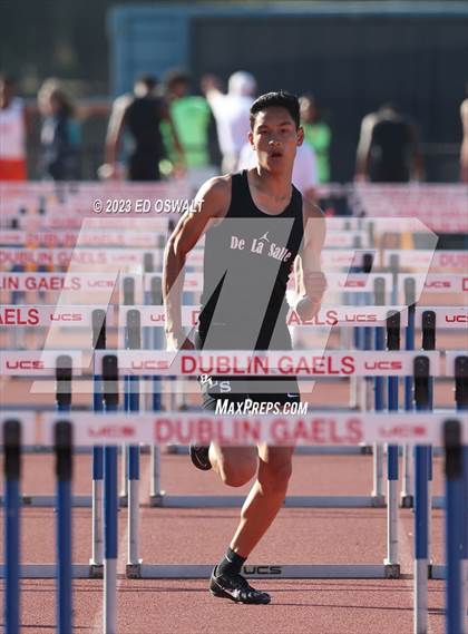 Thumbnail 2 in CIF NCS Meet of Champions (Boys 110 Hurdles) photogallery.