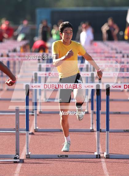 Thumbnail 1 in CIF NCS Meet of Champions (Boys 110 Hurdles) photogallery.
