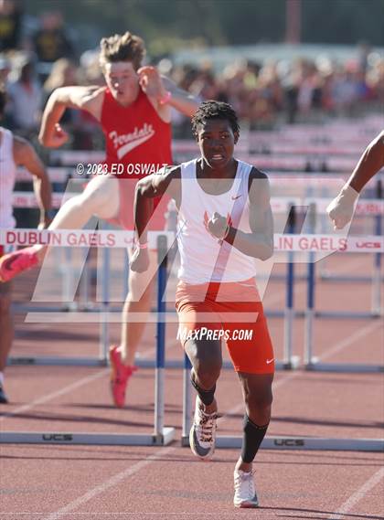 Thumbnail 1 in CIF NCS Meet of Champions (Boys 110 Hurdles) photogallery.
