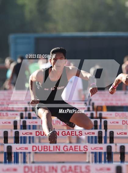 Thumbnail 1 in CIF NCS Meet of Champions (Boys 110 Hurdles) photogallery.