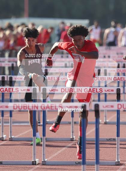 Thumbnail 3 in CIF NCS Meet of Champions (Boys 110 Hurdles) photogallery.