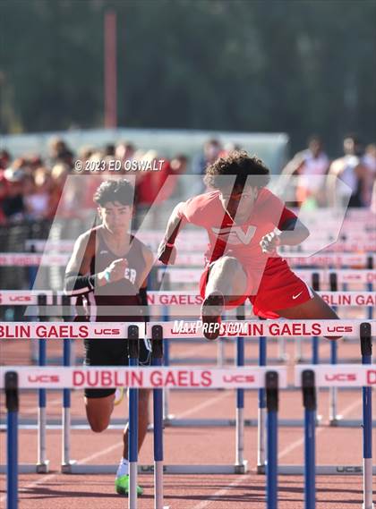 Thumbnail 1 in CIF NCS Meet of Champions (Boys 110 Hurdles) photogallery.