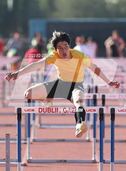 Thumbnail 3 in CIF NCS Meet of Champions (Boys 110 Hurdles) photogallery.