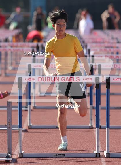 Thumbnail 3 in CIF NCS Meet of Champions (Boys 110 Hurdles) photogallery.