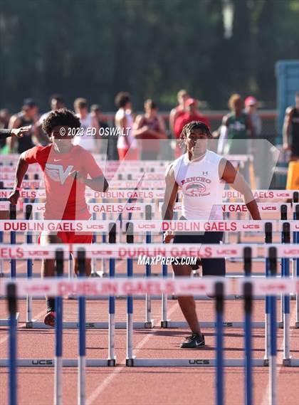 Thumbnail 1 in CIF NCS Meet of Champions (Boys 110 Hurdles) photogallery.