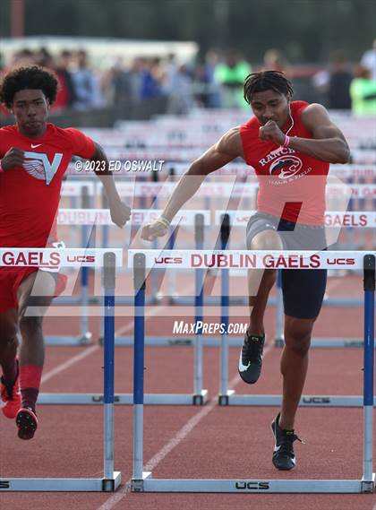 Thumbnail 2 in CIF NCS Meet of Champions (Boys 110 Hurdles) photogallery.
