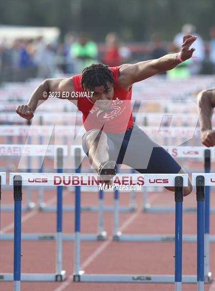 Thumbnail 1 in CIF NCS Meet of Champions (Boys 110 Hurdles) photogallery.